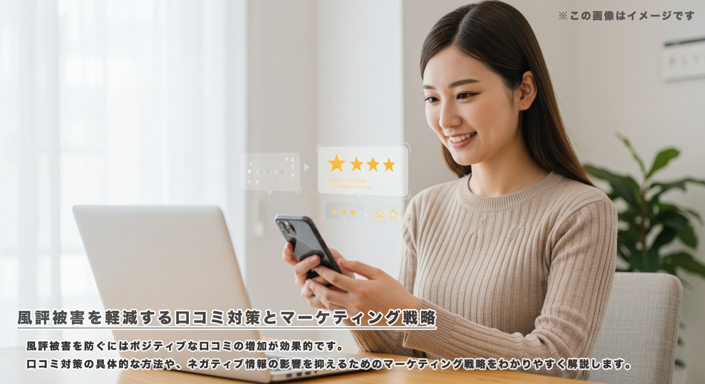 風評被害を軽減する口コミ対策とマーケティング戦略