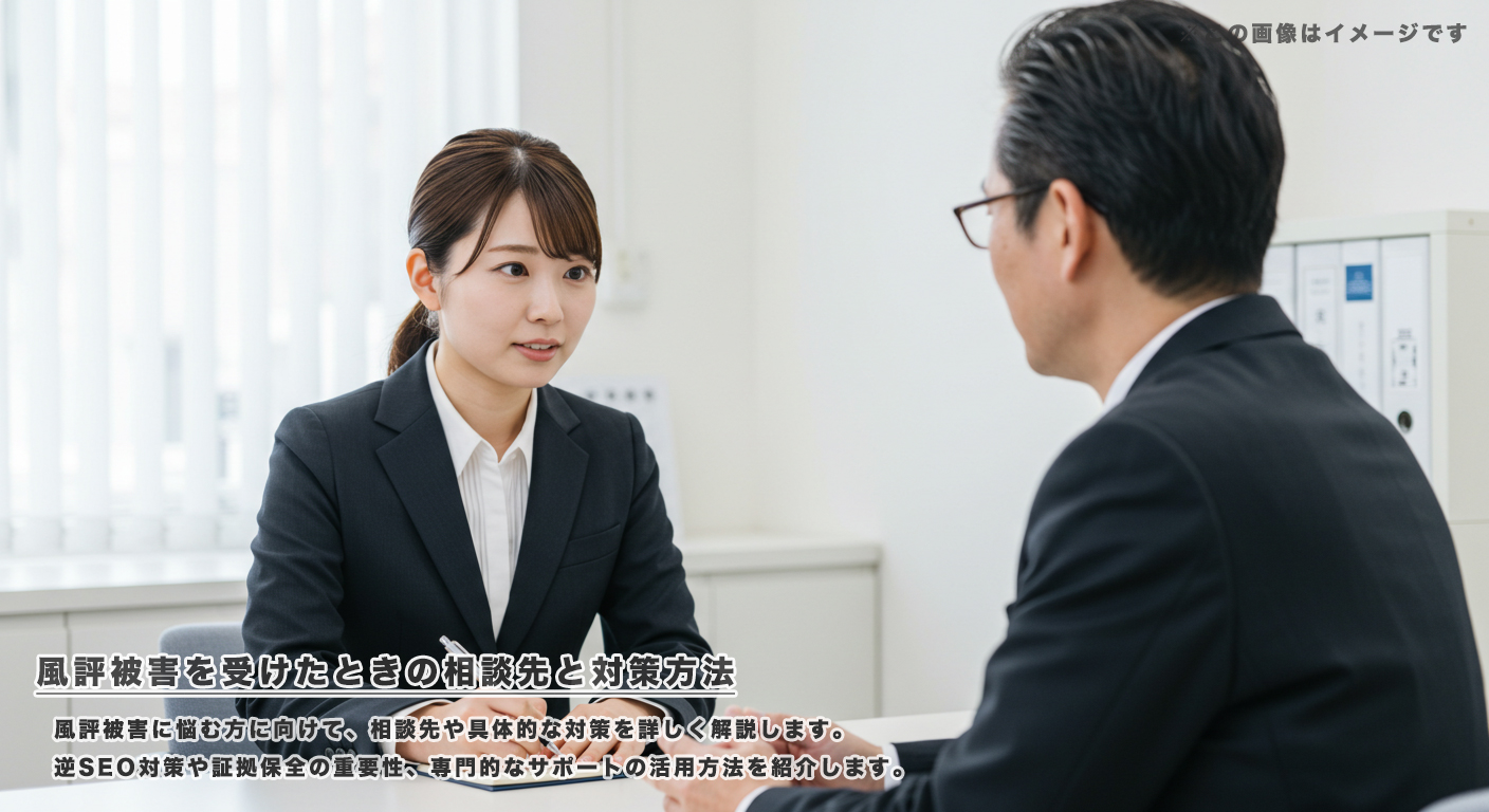 風評被害を受けたときの相談先と対策方法