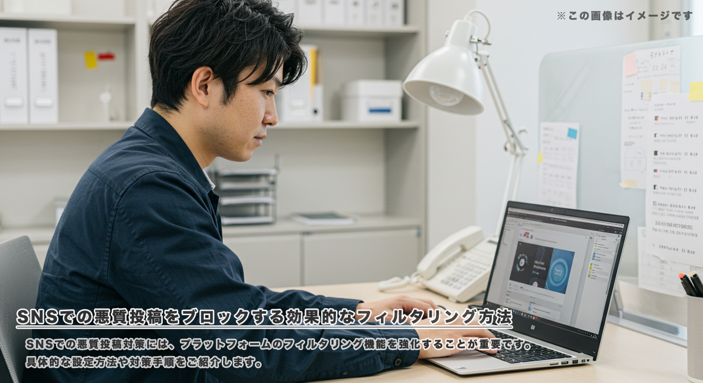 SNSでの悪質投稿をブロックする効果的なフィルタリング方法