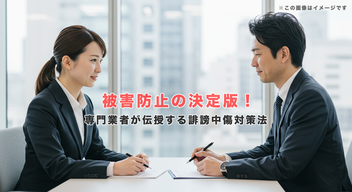 被害防止の決定版！専門業者が伝授する誹謗中傷対策法