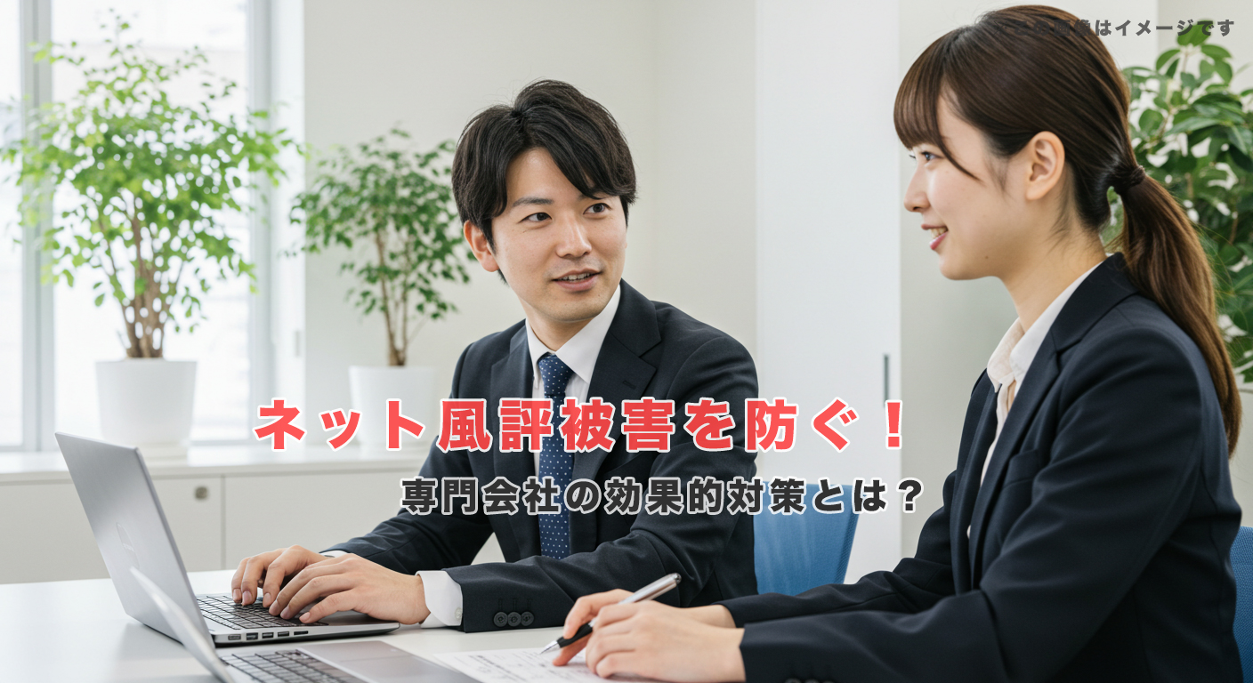 ネット風評被害を防ぐ！専門会社の効果的対策とは？