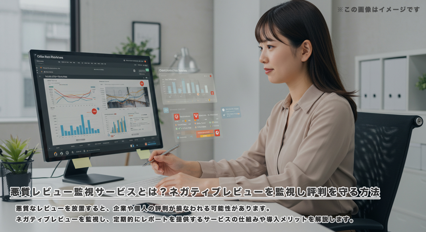 悪質レビュー監視サービスとは？ネガティブレビューを監視し評判を守る方法