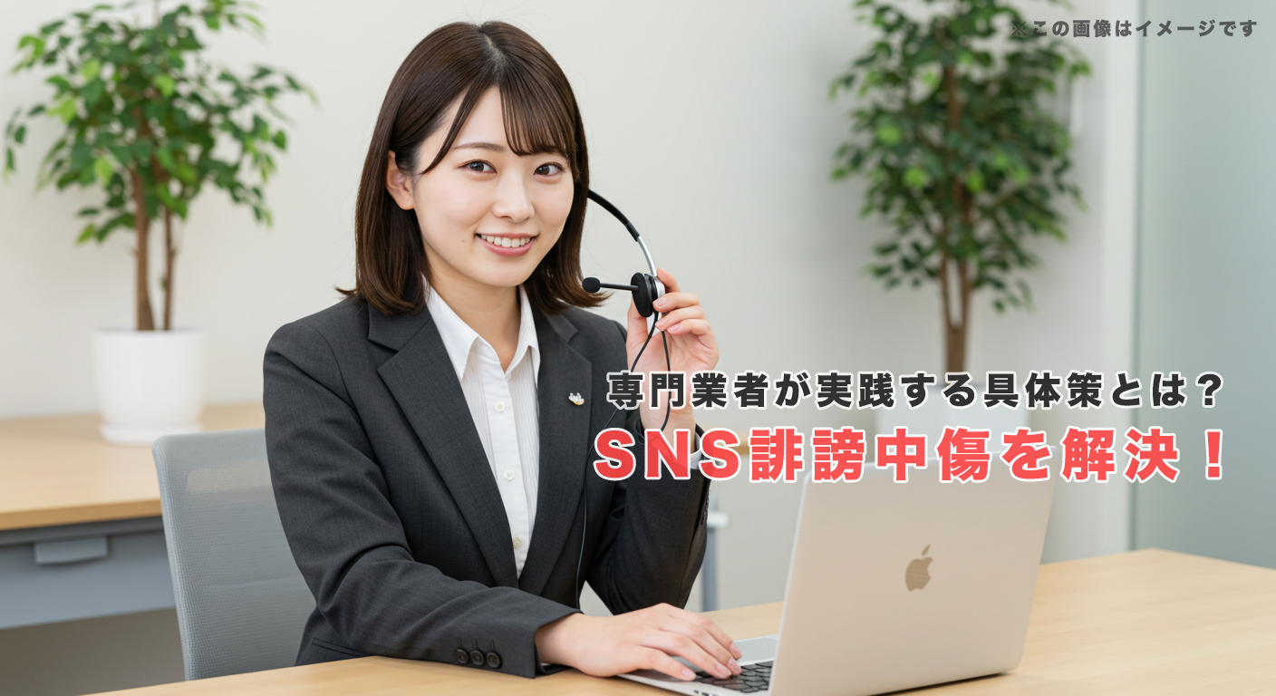 SNS誹謗中傷を解決！専門業者が実践する具体策とは？