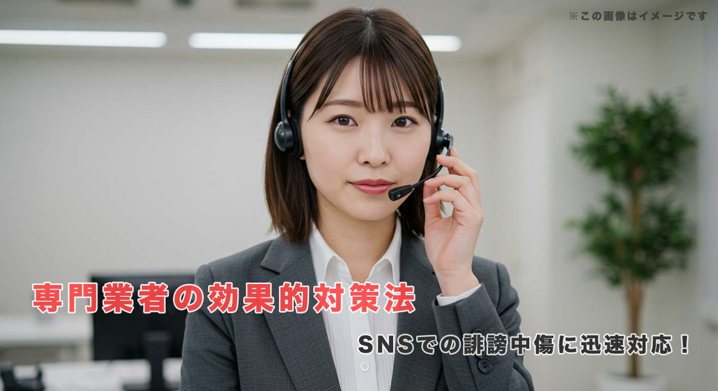 SNSでの誹謗中傷に迅速対応！専門業者の効果的対策法