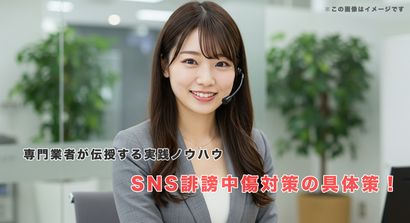 SNS誹謗中傷対策の具体策！専門業者が伝授する実践ノウハウ