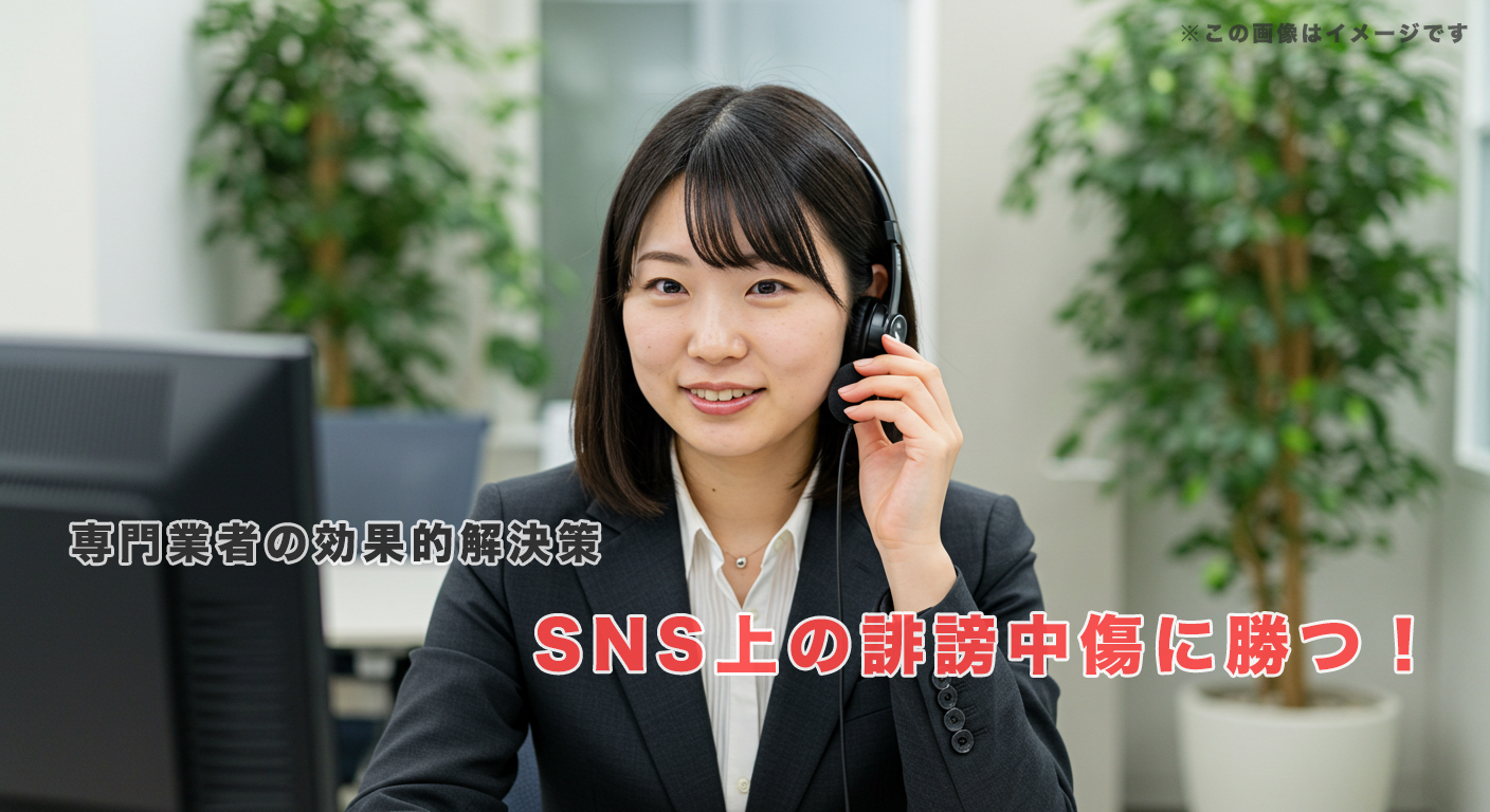 SNS上の誹謗中傷に勝つ！専門業者の効果的解決策